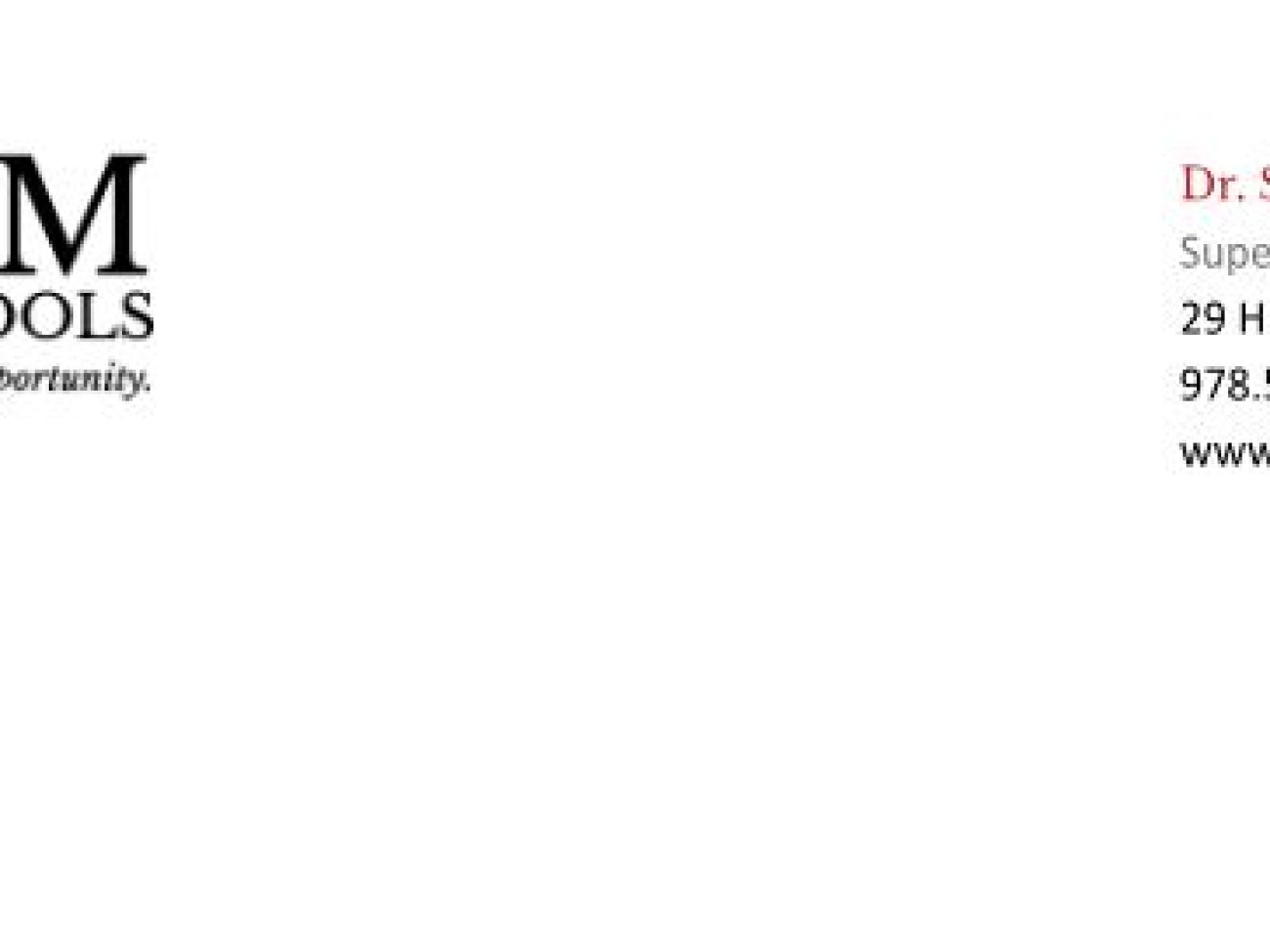 An open letter from Superintendent Dr. Stephen Zrike regarding Salem Public Schools' MCAS results