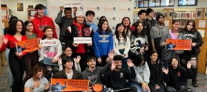 Salem State Admissions Decision ceremony at Salem High School