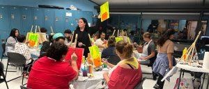 Paint Night at Salem Prep High School
