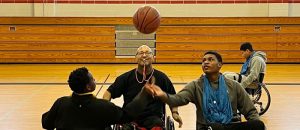 Wheelchair Basketball Inclusion Event at Collins Middle School