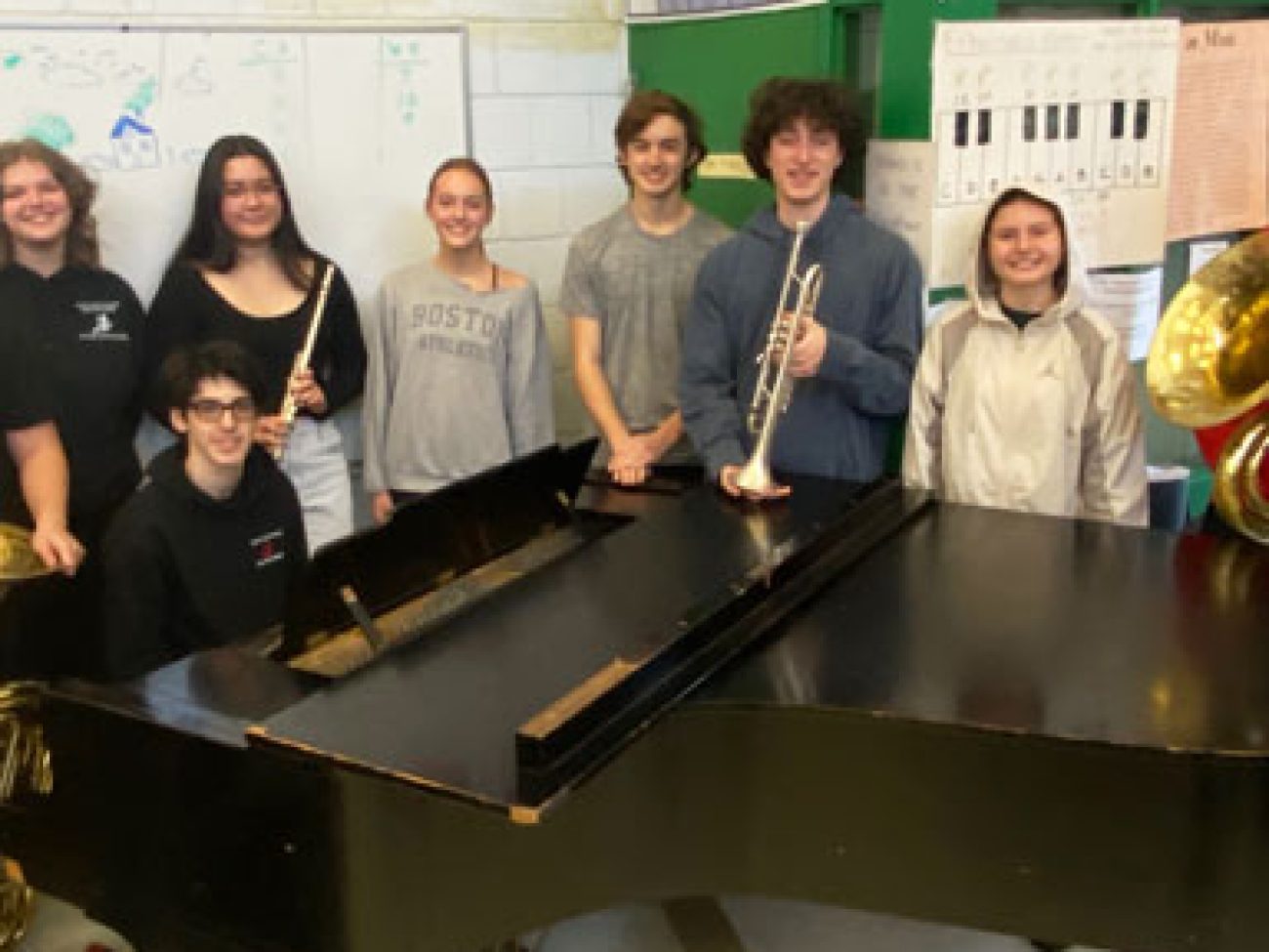 11 SHS student-musicians accepted to the MMEA Northeast District Music Festival.