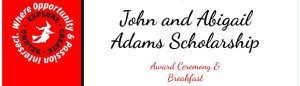SHS John and Abigail Adams Scholarship