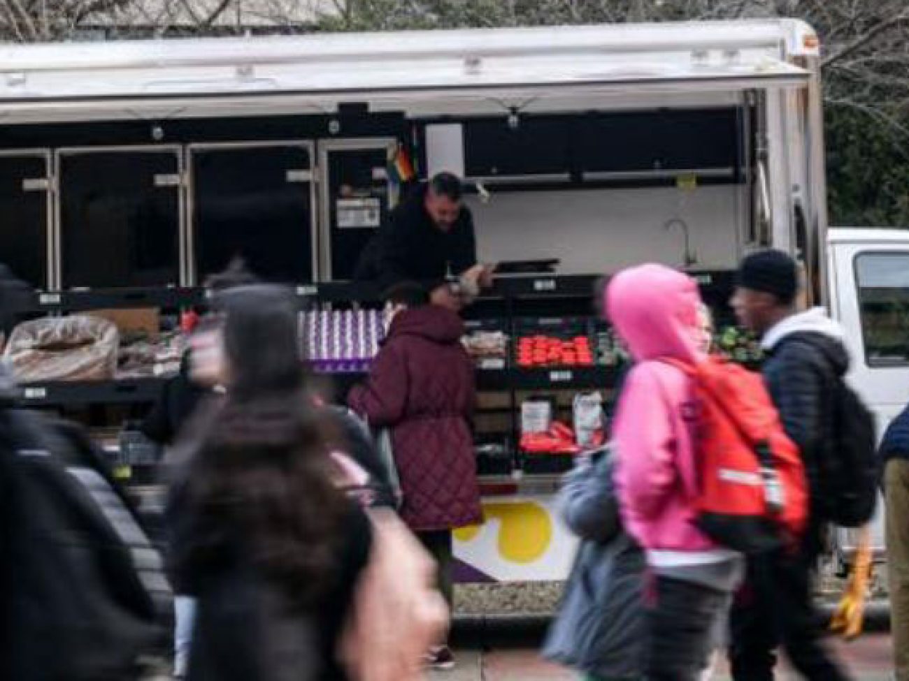Salem Pantry Truck at Salem High School