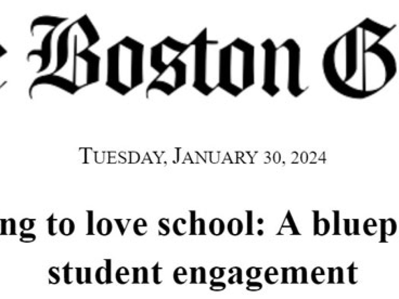 Boston Globe guest editorial 1.30.24