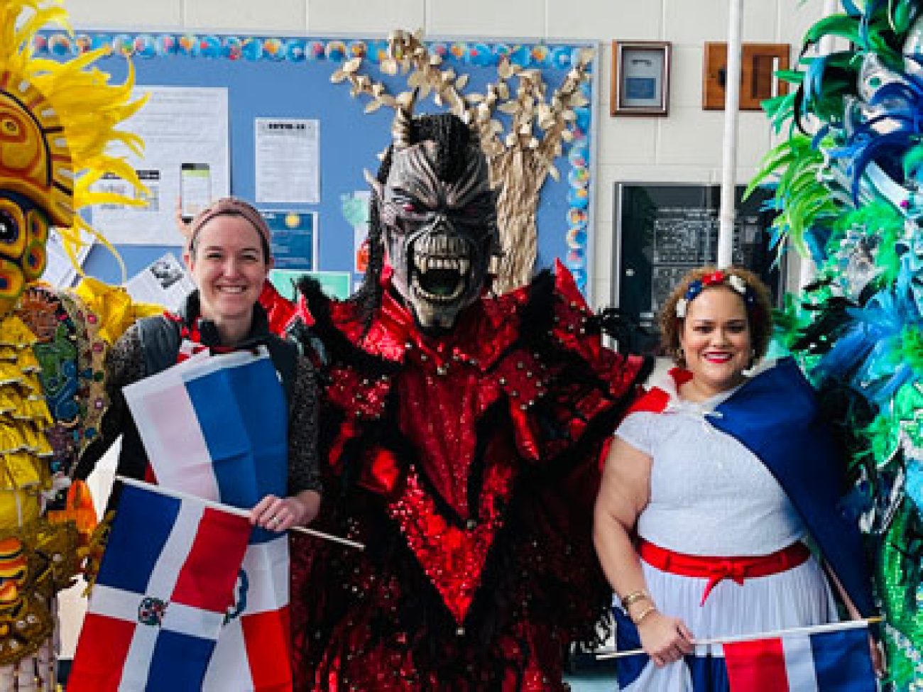 Dominican Republic Independence Day celebration at Carlton Innovation School