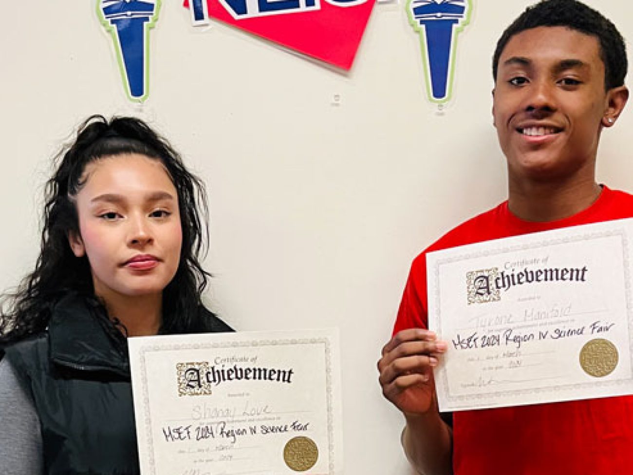 New Liberty Sophomores in the Massachusetts Science and Engineering Fair