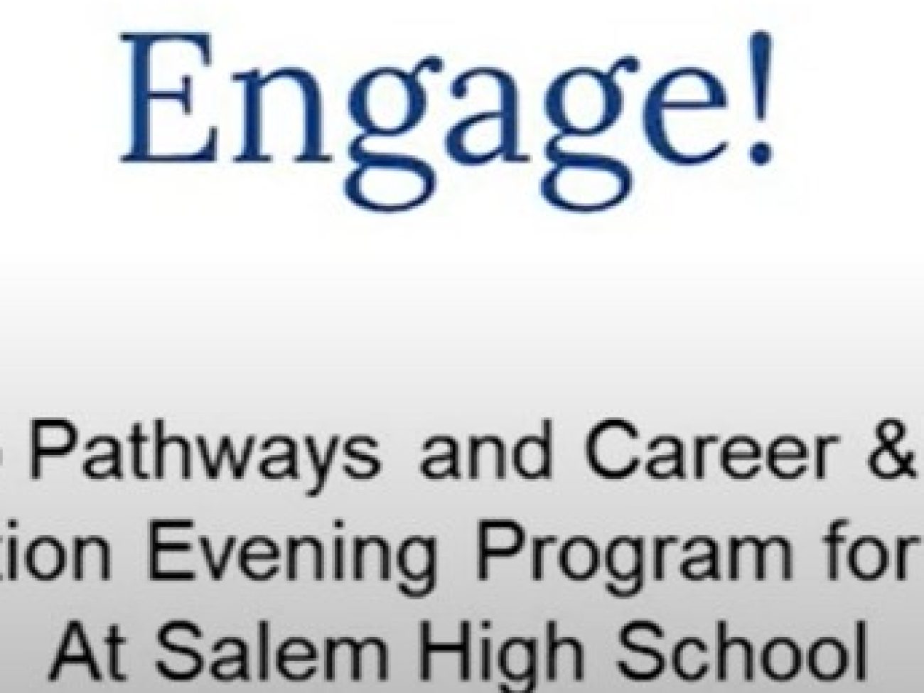 Salem Career Technical Initiative