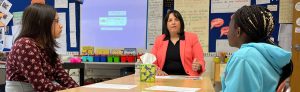 Lt. Governor Kim Driscoll visits Witchcraft Heights Elementary School