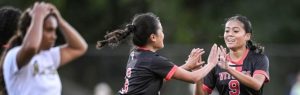 Salem High School's women's soccer standouts Samantha and Syndey Agno