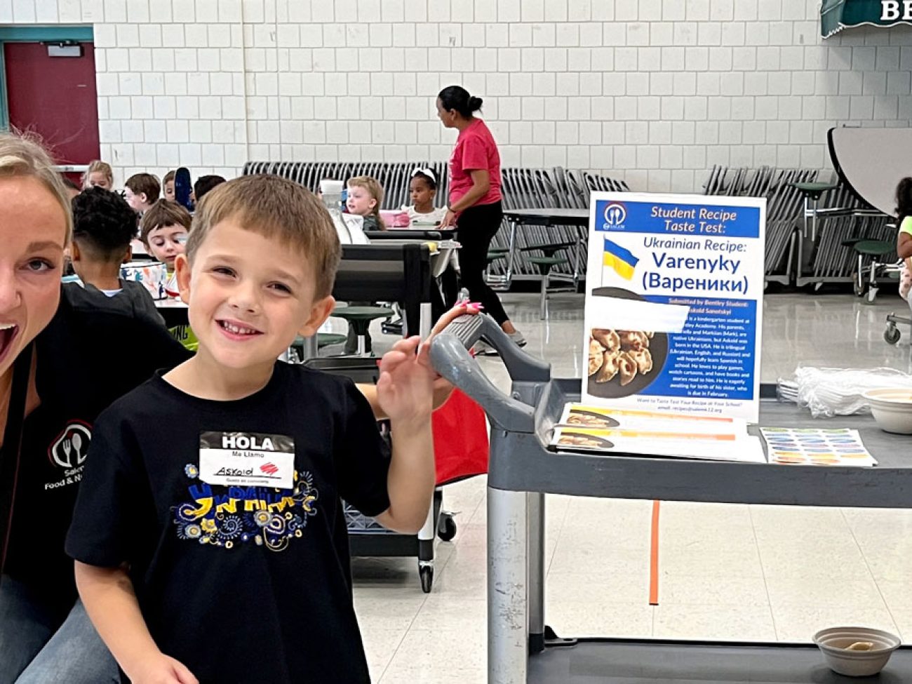 Salem Public Schools Food and Nutrition Services Student Recipe Sharing Initiative