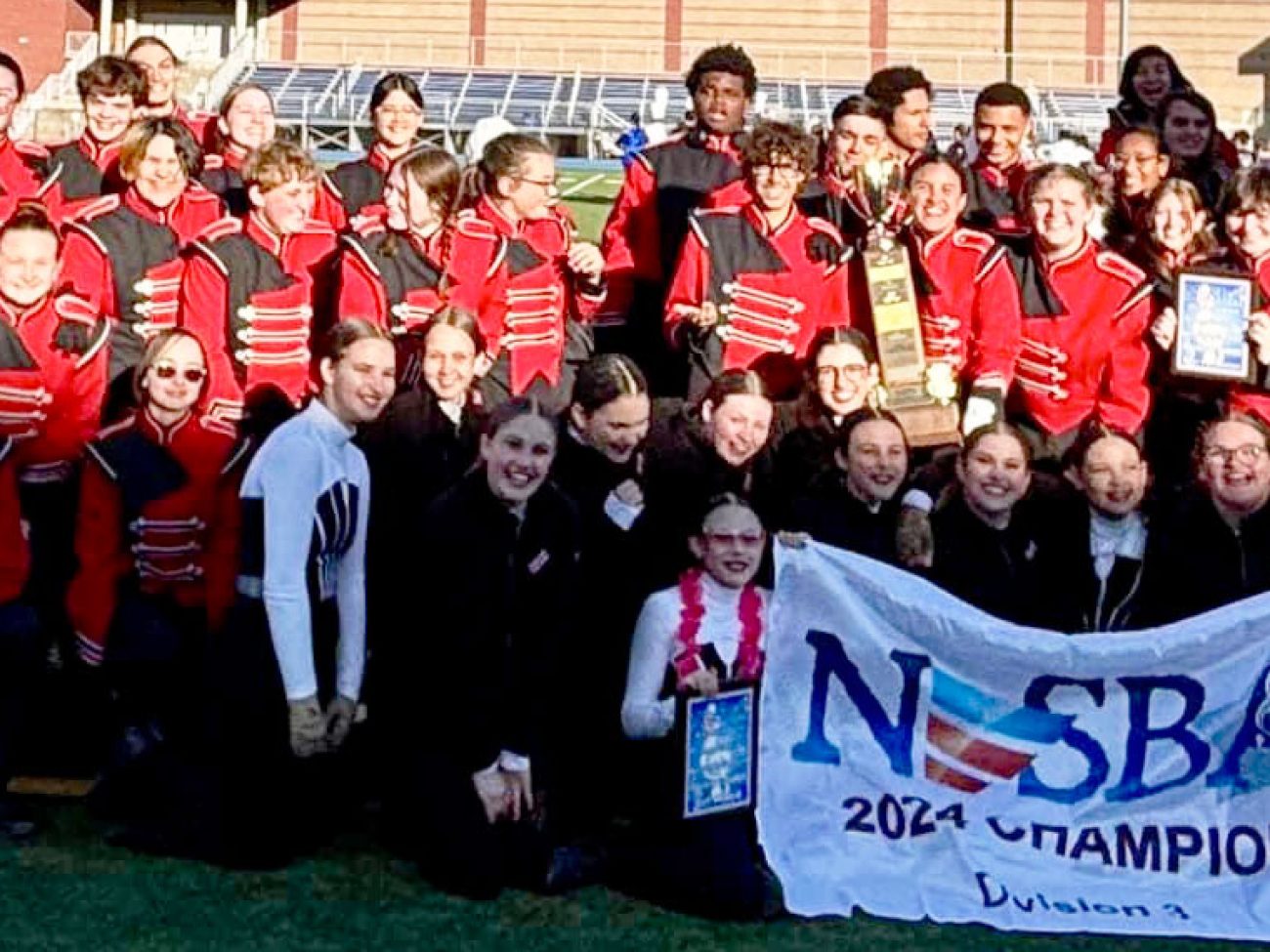 Salem High School Marching Band and Colorguard win NESBA Championship
