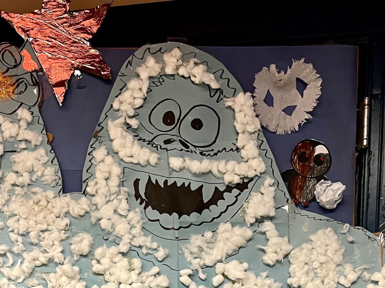 Collins Middle School 'Deck the Doors' Holiday Contest