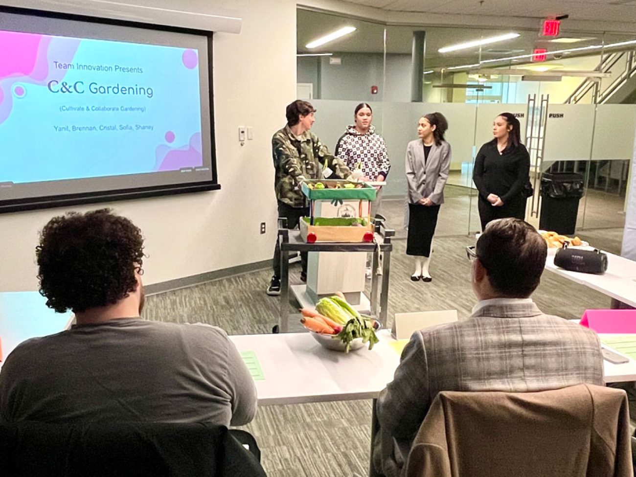 New Liberty Innovation School student BUILD presentations