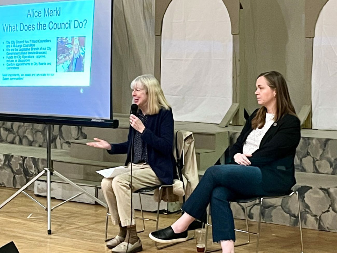 Collins Middle School Policy and Advocacy Career Panel