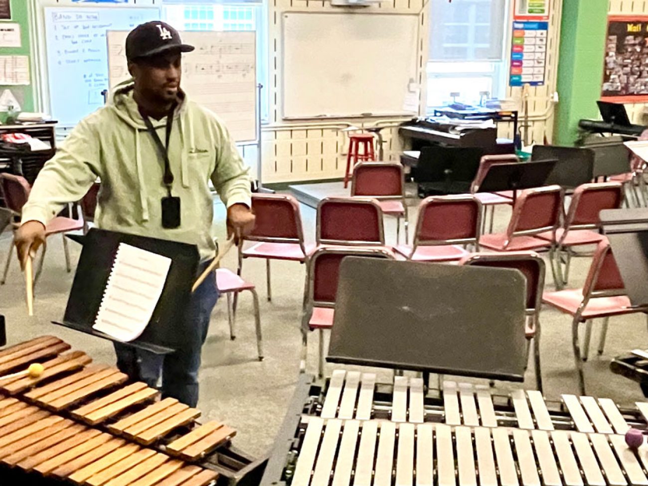 Jabari Tovar Bluecoats Fellowship