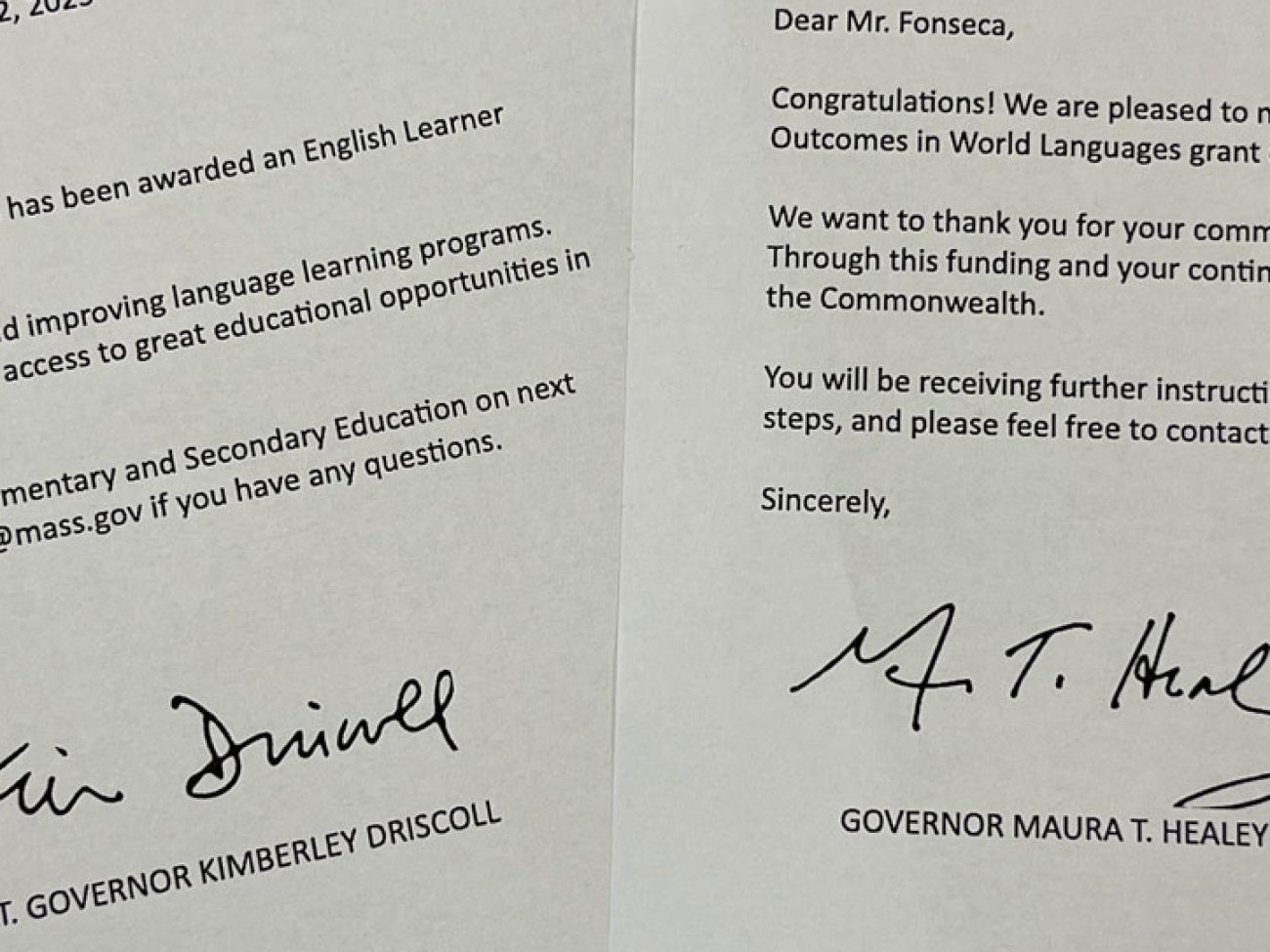 Salem Public Schools Multilingual Learner Grants