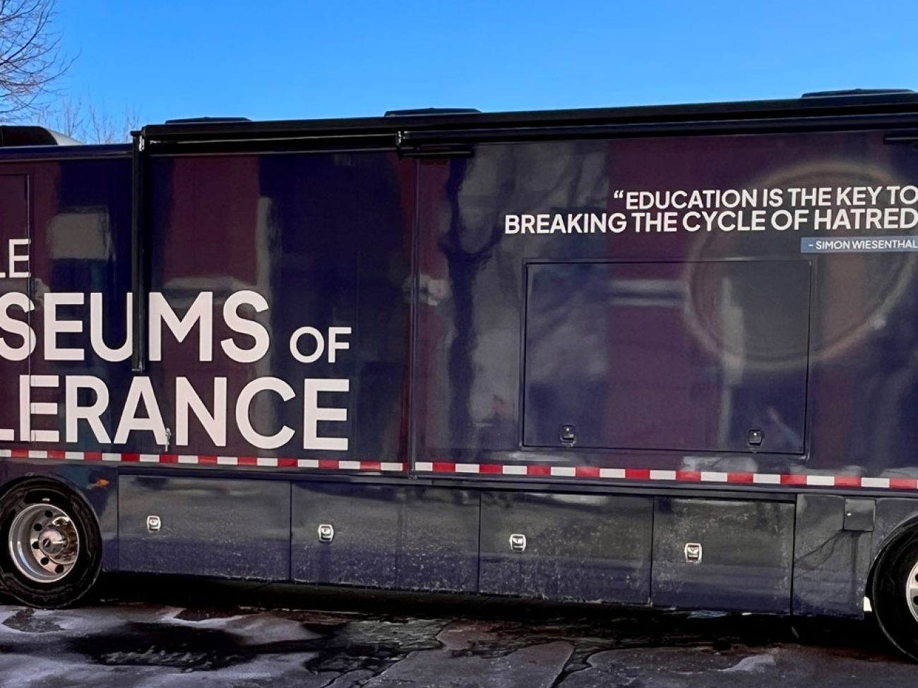 Mobile Museum of Tolerance at Collins Middle School
