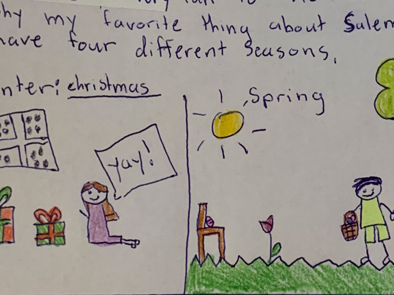 salem news snow day challenge