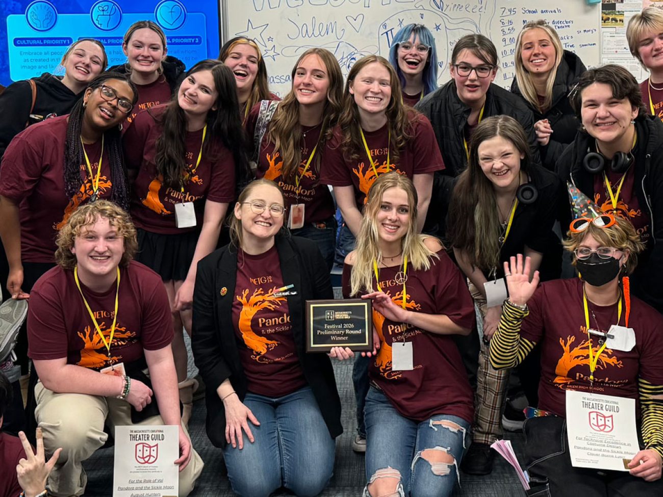 Salem High School at METG Drama Festival