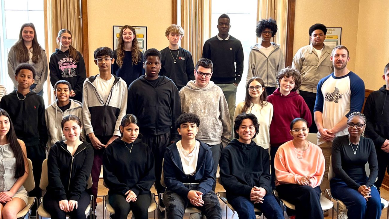 Collins Middle Schools Eighth Graders Lobby