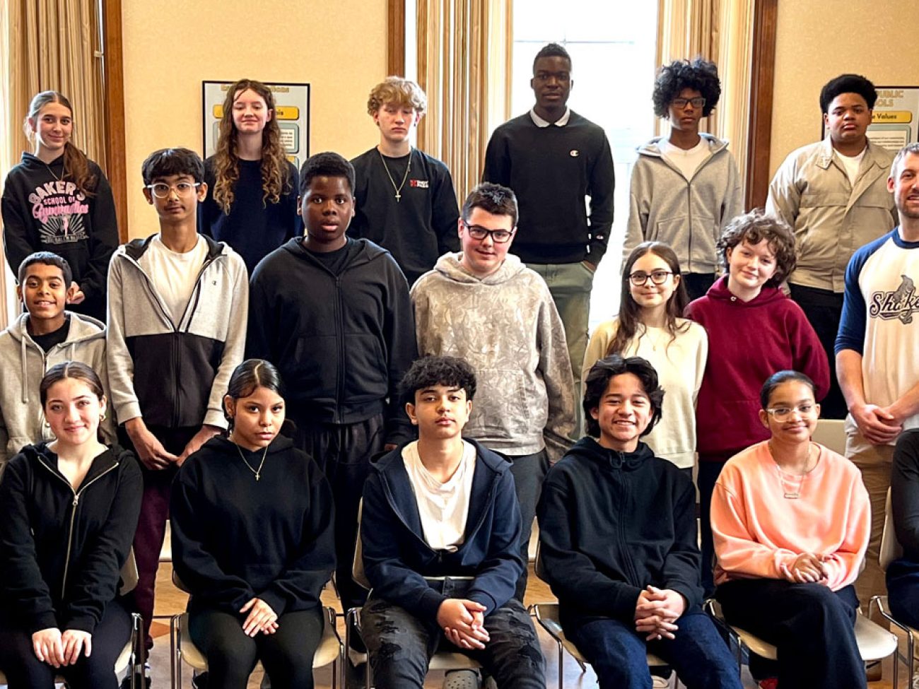 Collins Middle Schools Eighth Graders Lobby