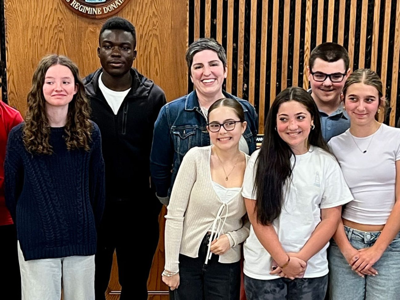 Collins Middle School students advocate for food assistance funding