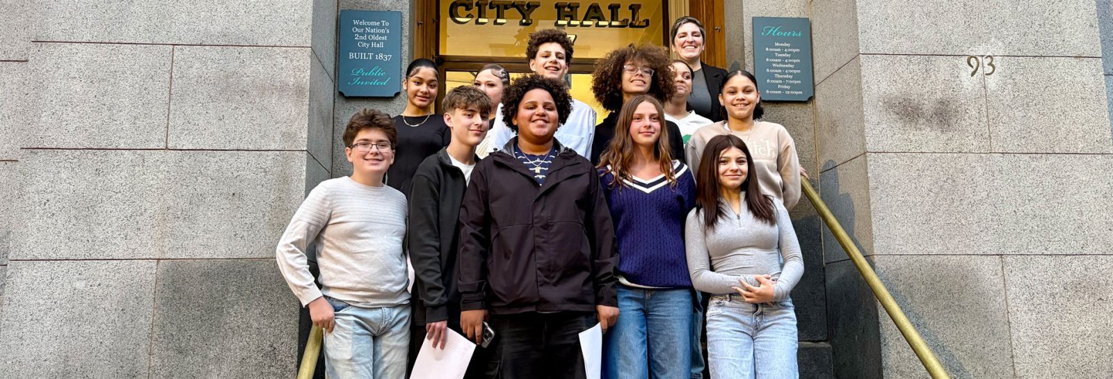 Collins Middle School employment civic action project