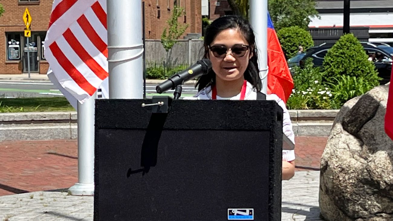 Liana Galvan AAPI Heritage Month Flag Raising