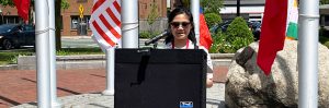 Liana Galvan AAPI Heritage Month Flag Raising