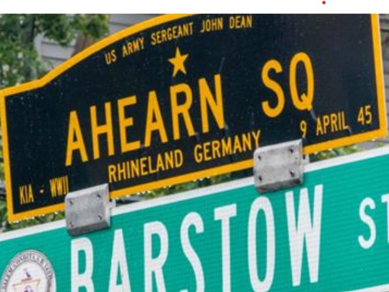 Sgt. Dean Ahearn City Square