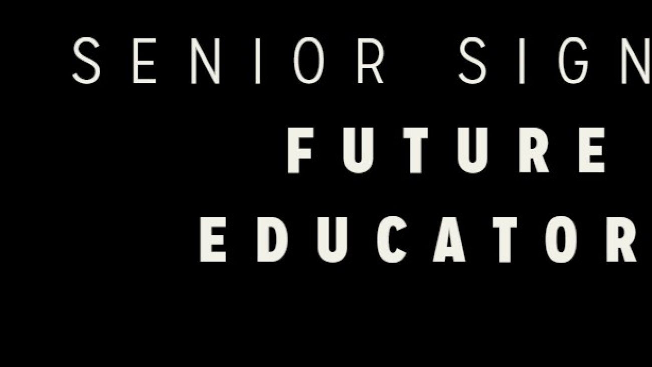 Salem High School Future Educators Senior Signing Day