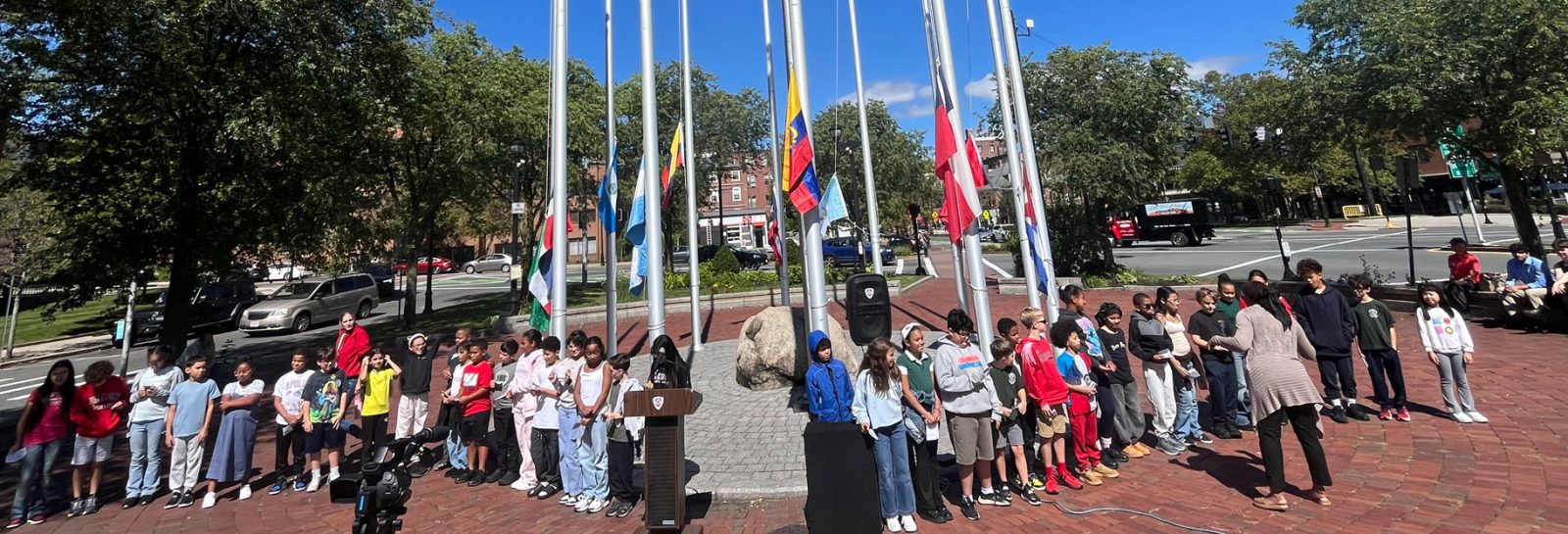 Bentley Fifth Graders Kickoff Hispanic Heritage Month