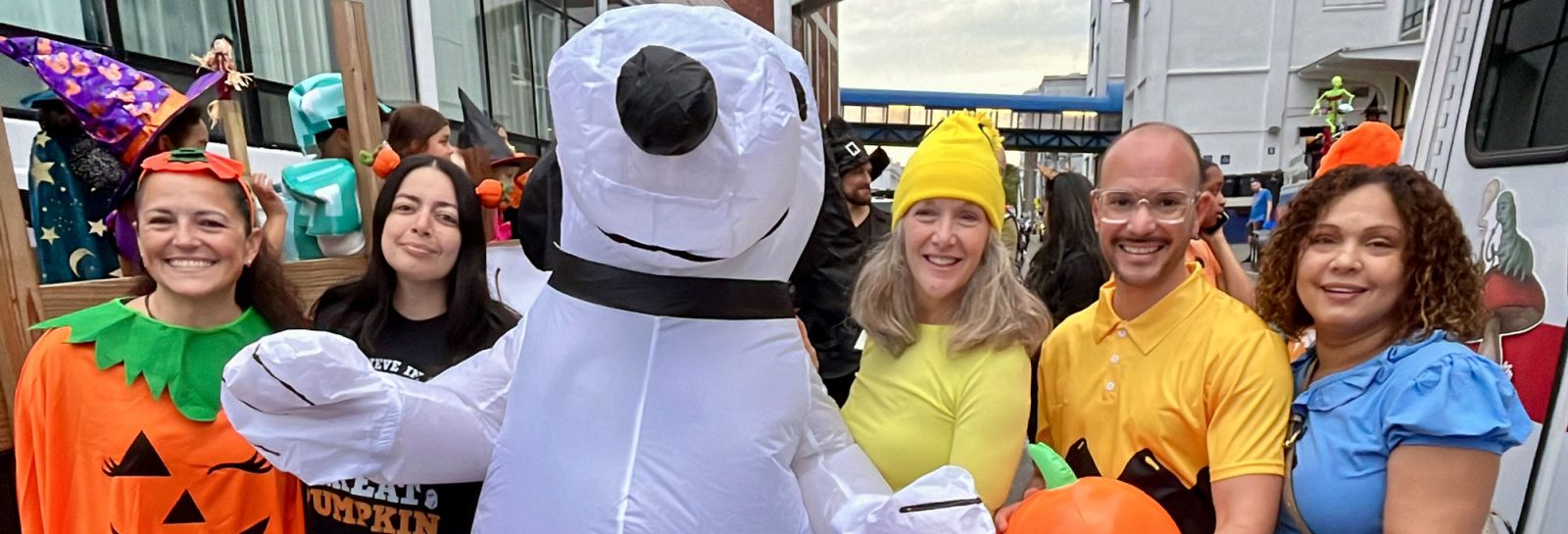 Bentley Academy Innovation School leadership at the 2026 Haunted Happenings Grand Parade