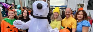 Bentley Academy Innovation School leadership at the 2026 Haunted Happenings Grand Parade