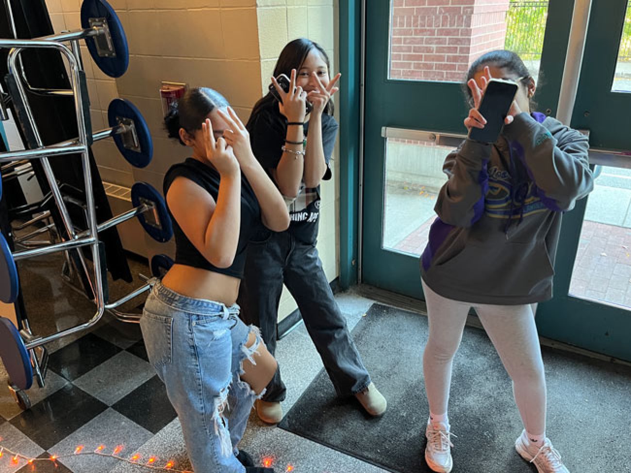 Collins Middle School students enjoying the 2026 Unity Dance