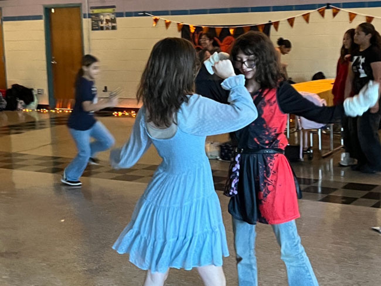 Collins Middle School students enjoying the 2026 Unity Dance