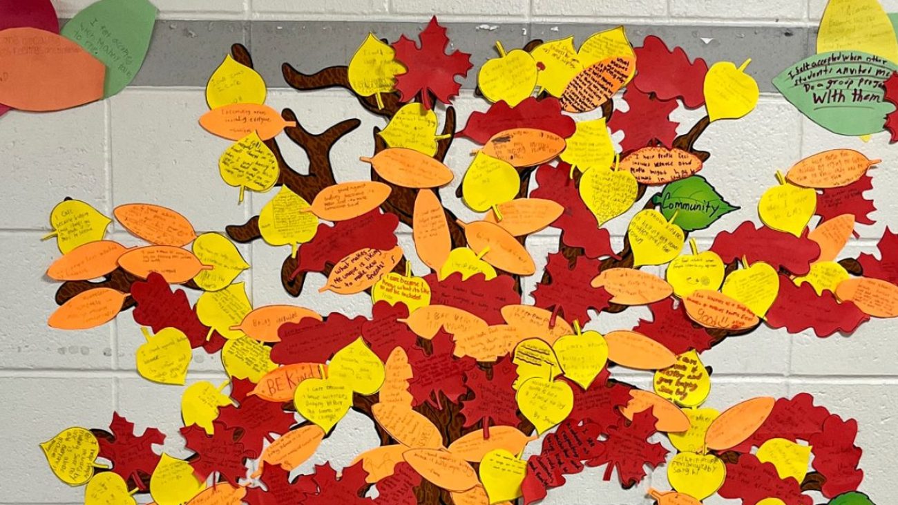 Collins Middle School Unity Dance Anti-Bullying Tree